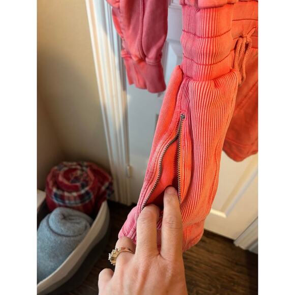 FP Movement Pink Romper Leisure Lounge Comfy Long Sleeve - Picture 4 of 10